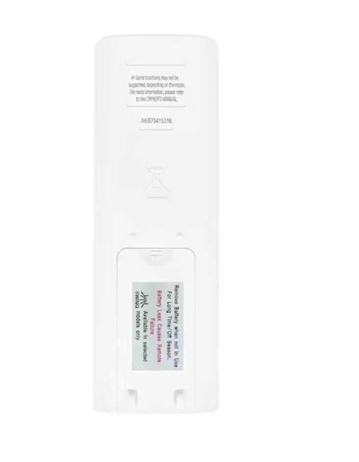 LG Air Conditioner Split Remote Controller